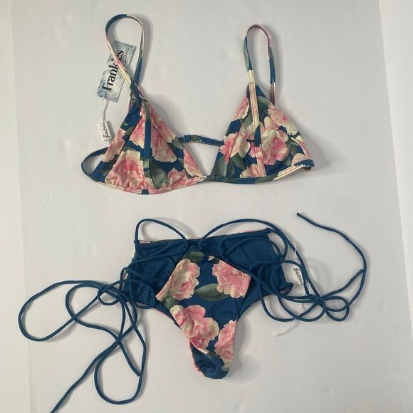 Frankie's Bikinis Other - Frankies Bikinis Valentina Top (NWT L) & Ayla Bottoms (M)